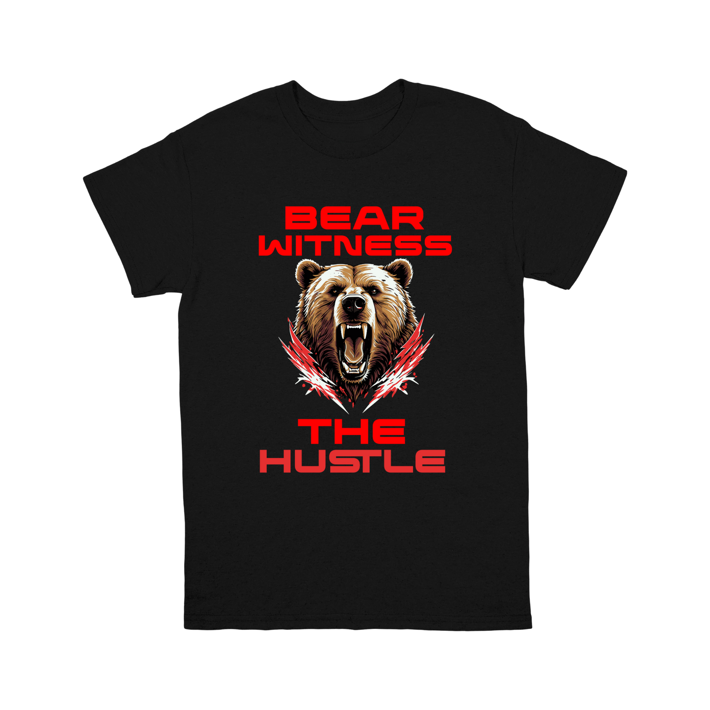 Bear Witness The Hustle T-Shirt – Slash Mark Edition